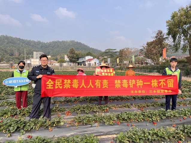 三鄉(xiāng)鎮(zhèn)開展“禁種鏟毒正當(dāng)時，禁毒宣傳不停歇”活動照片3.JPG